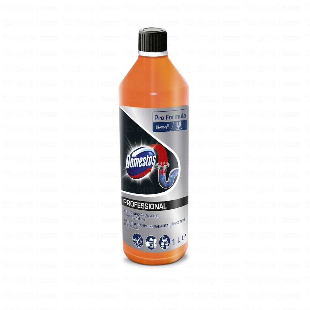 JD Domestos Pro Formula Drain Unblocker Gel - preparat do udrażniania rur i odpływów ściekowych 1l