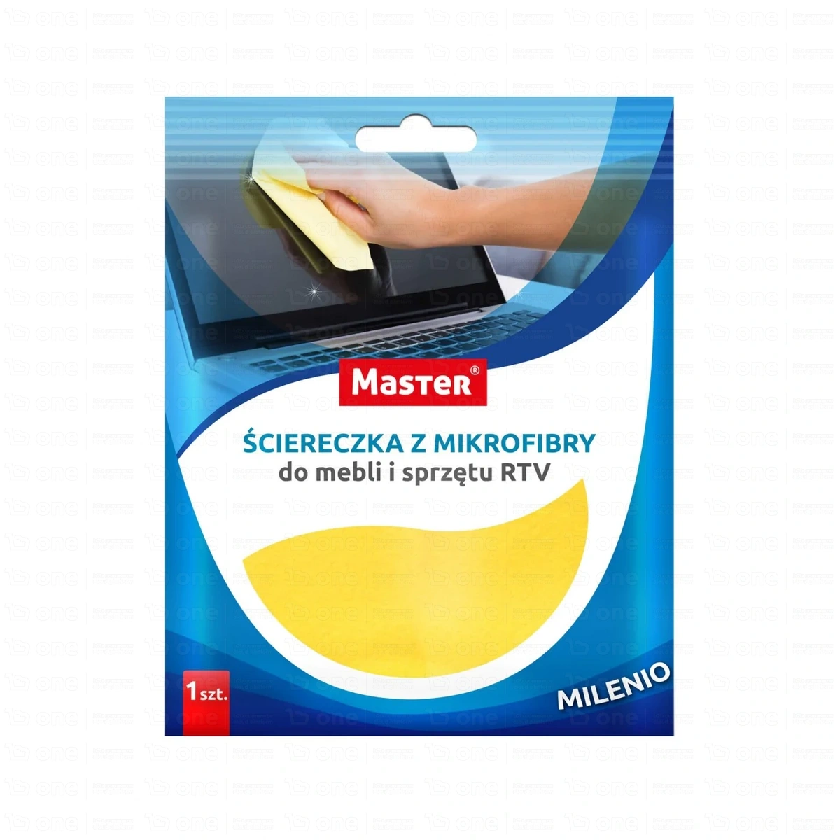 Ścierka z mikrofibry do mebli i sprzętu RTV MILENIO 30x30 cm 200 g/m² S036 MASTER